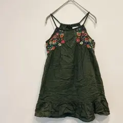 ⭐️美品PLACE 【M】ノースリーブチュニック 刺繍チュニック