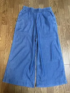 韓国　夏用　ワイドパンツ