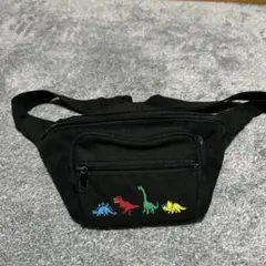 恐竜刺繍ウエストポーチのサムネイル