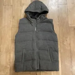 cassidy フード付きグレーベスト 71