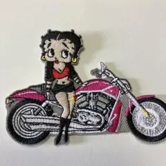 ベティ⭐︎バイク　刺繍ワッペン