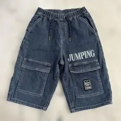 ハーフパンツ　半ズボン　デニム　かっこいい　140センチ