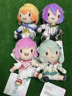 プロセカ ふわぷちミニぬいぐるみ ワンダーランズ×ショウタイム ４種セット