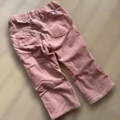 ファミリア　ピンクコーデュロイパンツ　90