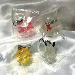 サンリオキャラクターズ メンダコ めじるしアクセサリー 4個セット