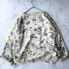 ✨美品✨BEARDSLEY リバーシブル 花柄 ブラウス 長袖