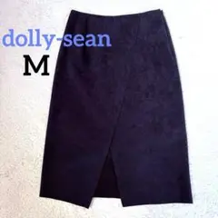 dolly-sean ダークネイビー タイトスカート フロントスリット サイズ1のサムネイル