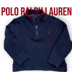 Polo Ralph Lauren ネイビー セーター 3T 100cm ハーフ