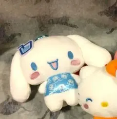 【シナモロールのみ】サンリオ　フルーツポンチ柄がま口