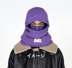 Soloist balaclava ソロイスト バラクラバ ネイビー TAKAHIROMIYASHITA TheSoloist. Black Lambswool Huge Balaclava