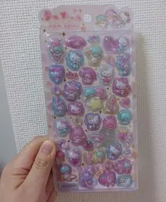 正規品 うるちゅるポップシール サンリオキャラクター　キキララ　マイメロ　キティ