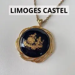LIMOGES CASTEL FRANCE リモージュ ペンダントネックレスのサムネイル