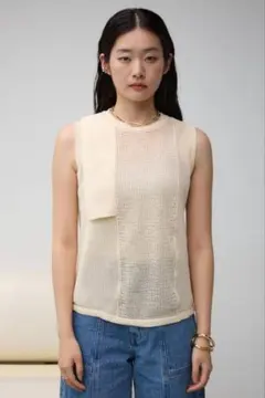 AZUL BY MOUSSY メッシュコンビニットタンク