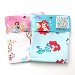 【匿名配送】ディズニー プリンセス ランチクロス 2枚セット リトルマーメイド