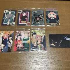 スパイファミリー　ウエハース　カード　8枚セット