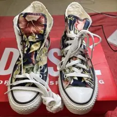 Converse All Star ハイカット 花柄 スニーカー