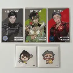 にじさんじ 社築 花畑チャイカ 舞元啓介 8周年 メタルカード ステッカー