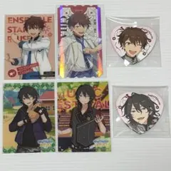 あんスタ 千秋 零 クリアカード 缶バッジ ホロカード スタフォニ