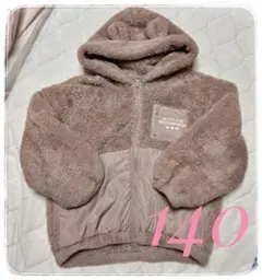 Richmix フリースジャンパー 140 フード付 くま耳