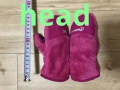 head TYROLIA キッズ ミトン 手袋 ピンク