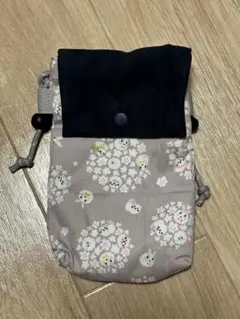 【ハンドメイド】マルチショルダーポーチ（紺）