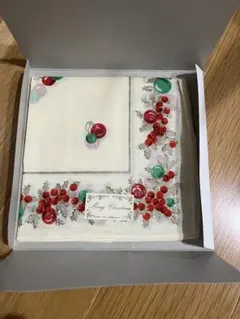 BLOOMING クリスマス ハンカチ Merry Christmas