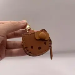 ハローキティ コインケース　茶色