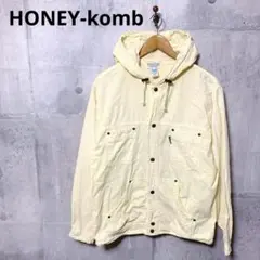 HONEY-komb メンズ メンズ フーデッドジャケット M イエロー