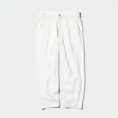 Mサイズ　UNIQLO リラックスアンクルジーンズ　ワイドフィット