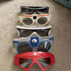 スターウォーズ　3Dメガネ ５個セット