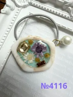 メグえもん様お取り置き№4117 2点セット（520円）レジンヘアゴム