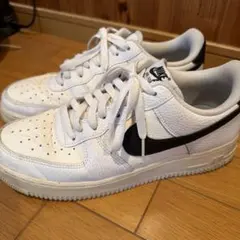 NIKE AIR FORCE 1 ホワイト ブラック 28cm