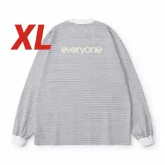 everyone back logo og border long sleeve