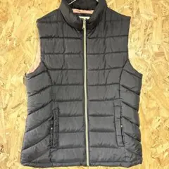 Zara Girls ブラック キルティングベスト M レディース　アウター