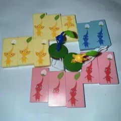 ピクミン ゆらゆらフィギュア おきあがりこぼし 青ピクミン 黄ピクミン ドミノ付