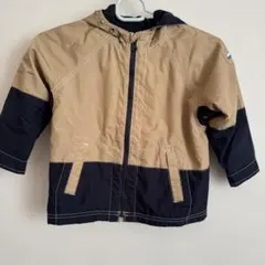 GAP フード付きジャケット ベージュ/ネイビー
