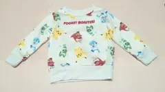 西松屋　ポケットモンスター ポケモン　トレーナー 95　裏起毛