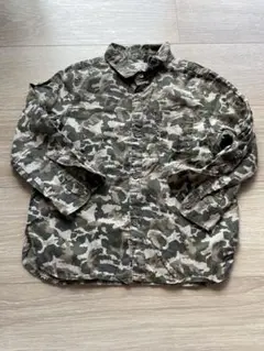 ZARA babyboy 迷彩長袖シャツ　104 3/4
