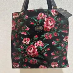 【美品】FEILER フェイラー 花柄 ナイロントートバッグ