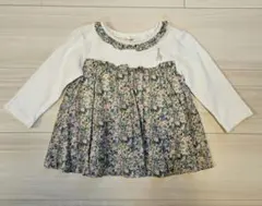 ソフィーラジラフ(Sense of wonder) 　花柄 長袖チュニック