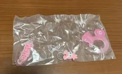 TWICE アクリルカラビナフロッキーマスコット ガチャ MOVELY モモ