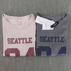 coca レディース　リブＴシャツ Mサイズ　2枚セット