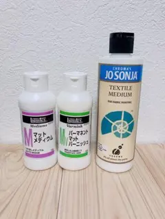 Liquitex Jo Sonja 画材 メディウム ニス 3点セットのサムネイル