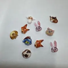 ズートピア　ネイルパーツ 10個セット