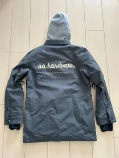 aa hardwear フード付きジャケット グレー