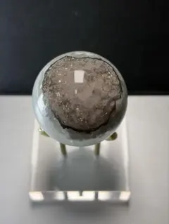 高品質 アクアマリン♡レピドライト♡スモーキー共生スフィア♡No2732