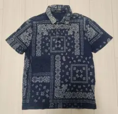 POLO RALPH LAUREN ポロラルフローレン ペイズリー柄 バンダナ黒 