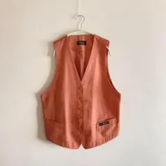 90s~ ヴィンテージ レトロ古着 フィッシングベスト ハンティング テラコッタ