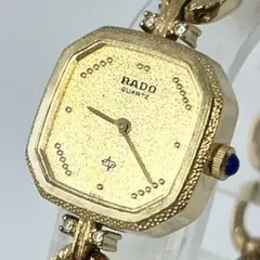 RADO ラドー レディース 腕時計 ラインストーンベゼル コンビ 稼働