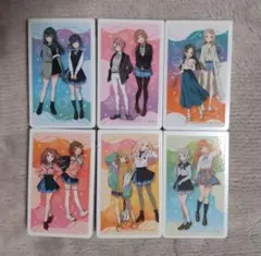 学園アイドルマスターＬＯＶＥＬＥＴＳ　ラブレッツ　空ケース　６個セット